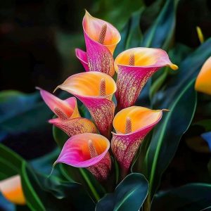 Калла Оникс купить по цене от 450р. в интернет-магазине «Посадика» с доставкой почтой в в Архангельске и по всей России – [изображение №1].