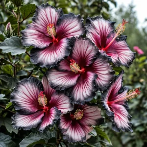 Гибискус садовый Самер Бридж купить по цене от 306р. в интернет-магазине «Посадика» с доставкой почтой в в Архангельске и по всей России – [изображение №1].